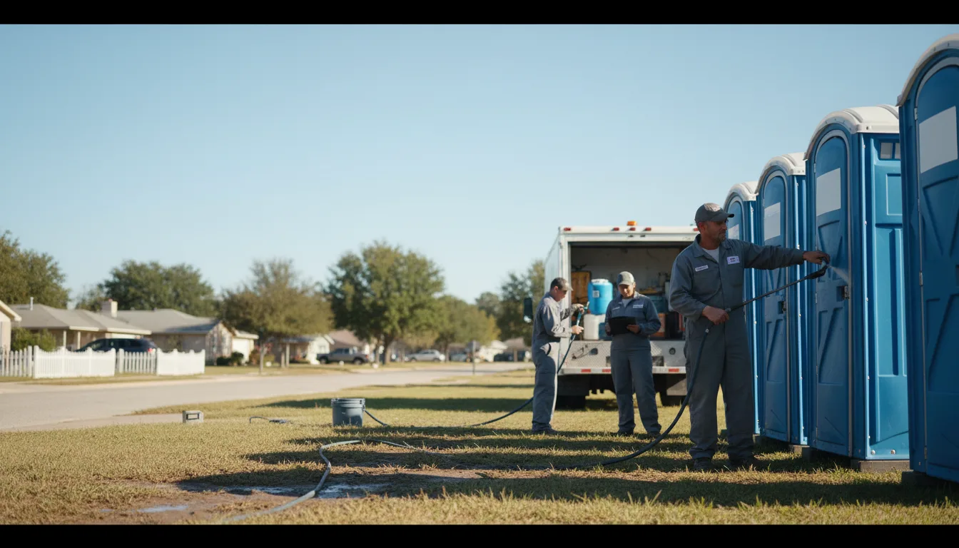 Long-Term Portable Toilet Rental in North Charleston, SC near me